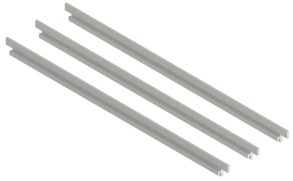 Produktbild UBK 300 033  -  Sichtkantenprofil UBK 300 für Endstück, 3mm Vertiefung